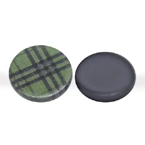 Customised Printing On Coated Metal Buttons By Pad Printings