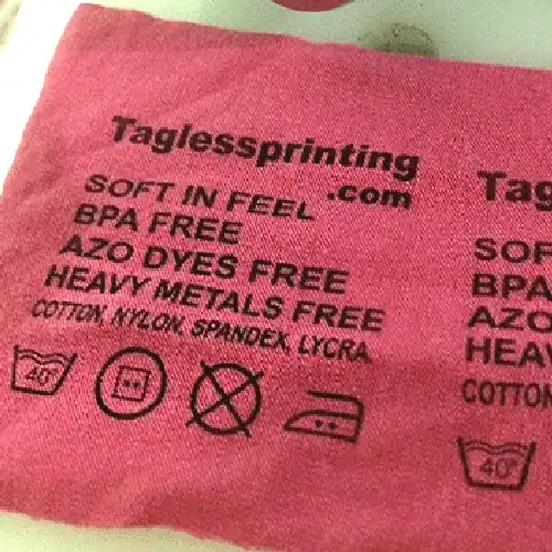 Tagless Printing Solutions For Fabric