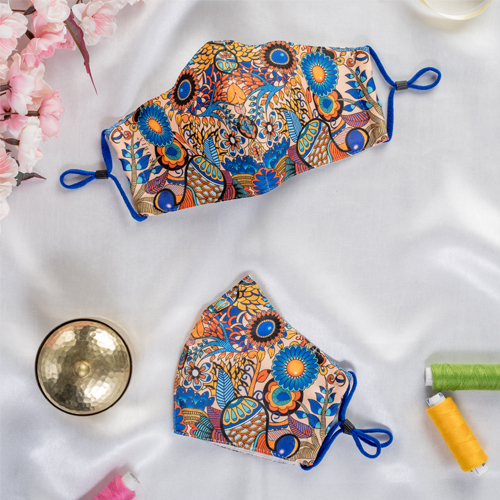 Branding on reusable cloth  masks