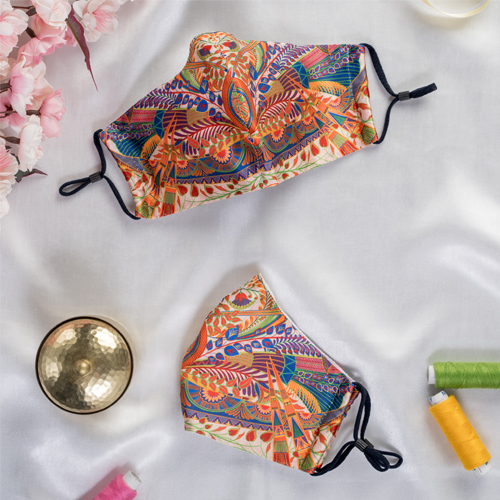 Printing personalization on luxury masks